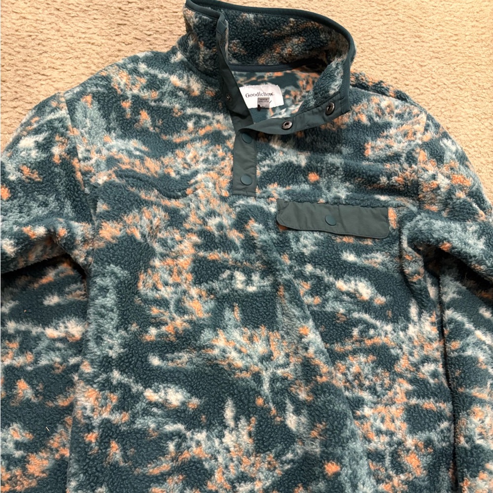 Goodfellow fleece pullover with pockets, size Small. Brand new, without tags - Picture 4 of 13